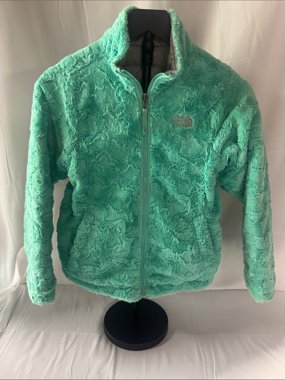 The North Face Girls Plush Fleece Jacket - Mint